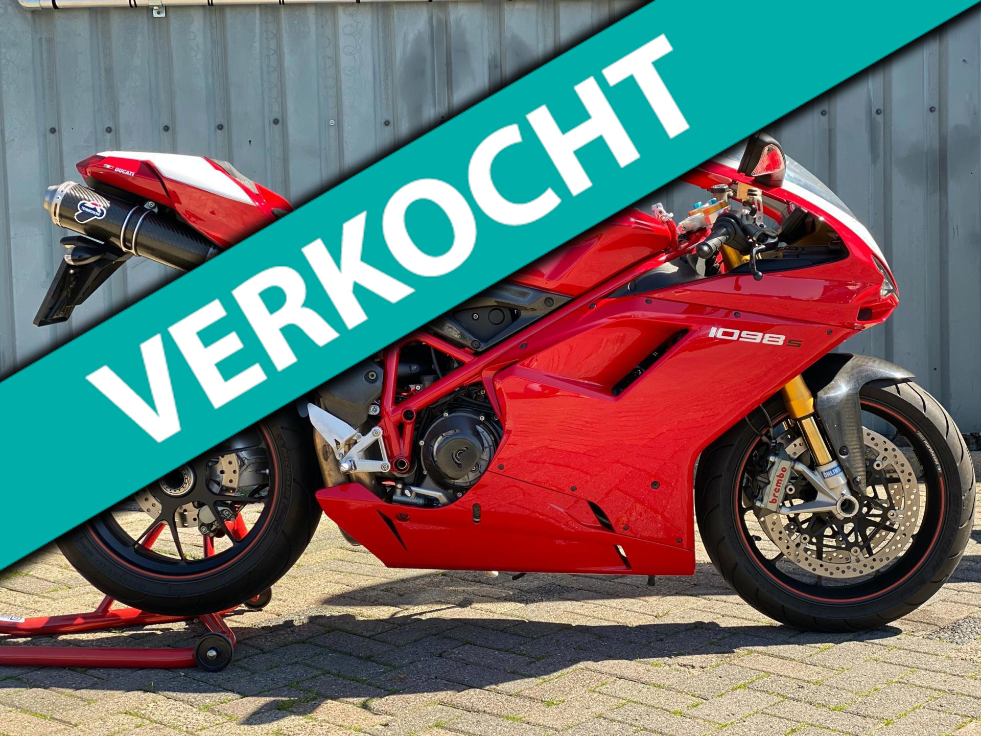 Ducati  Sport 1098 S R 2008 Termi Carbon Ohlins Unieke Motor! 27362690-0.jpg | Autobedrijf Diba
