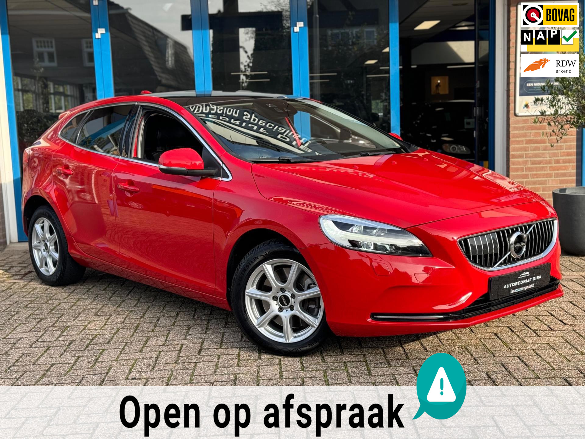 Volvo V40 2.0 D2 Nordic+ 2018 AUT NAVI LEDER Trekh EXPORT 40859786-0.jpg | Autobedrijf Diba