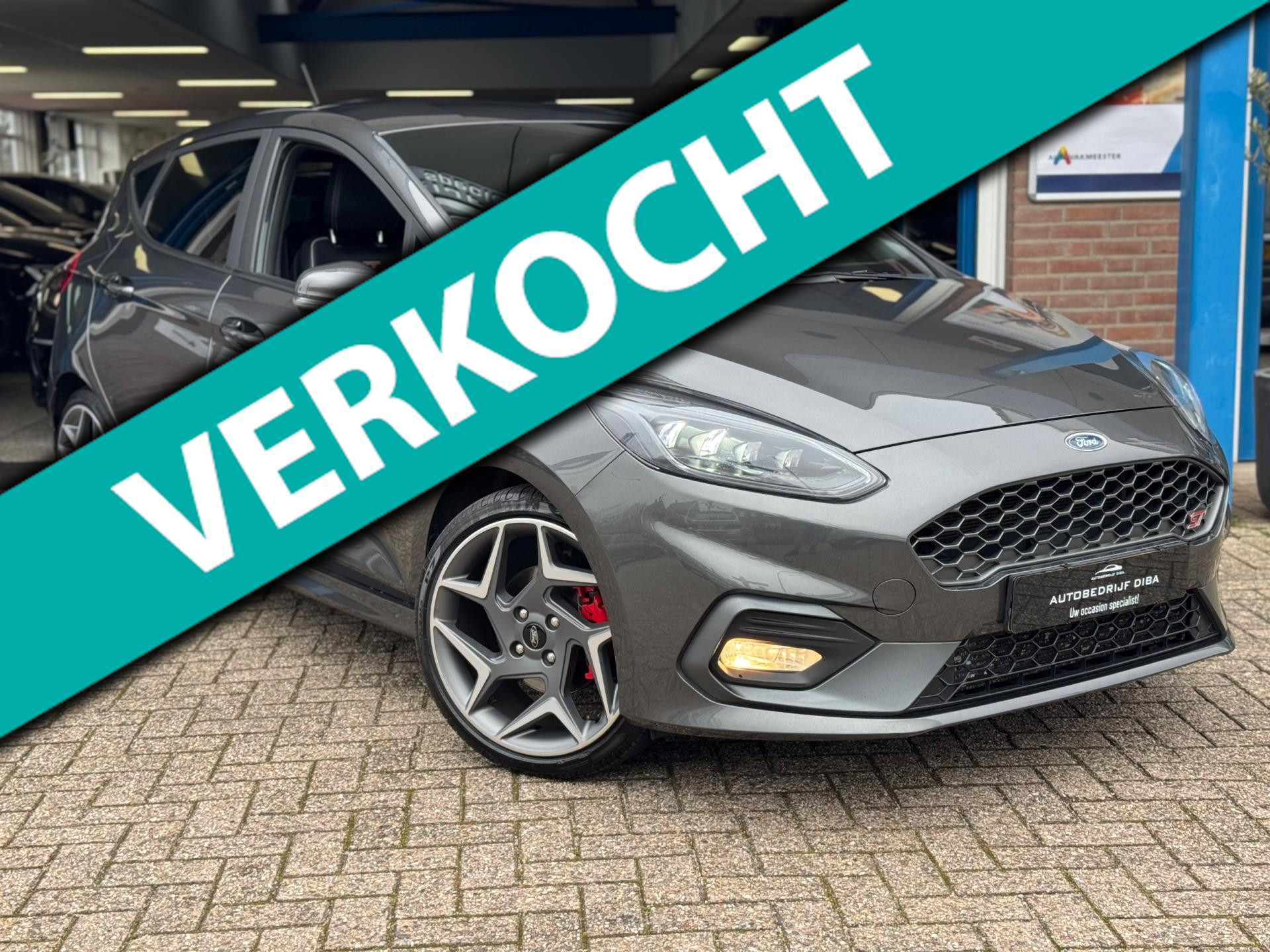 Ford Fiesta 1.5 EcoBoost ST-3 2019 Grijs NAVI NAP 200 PK! 43076804-0.jpg | Autobedrijf Diba