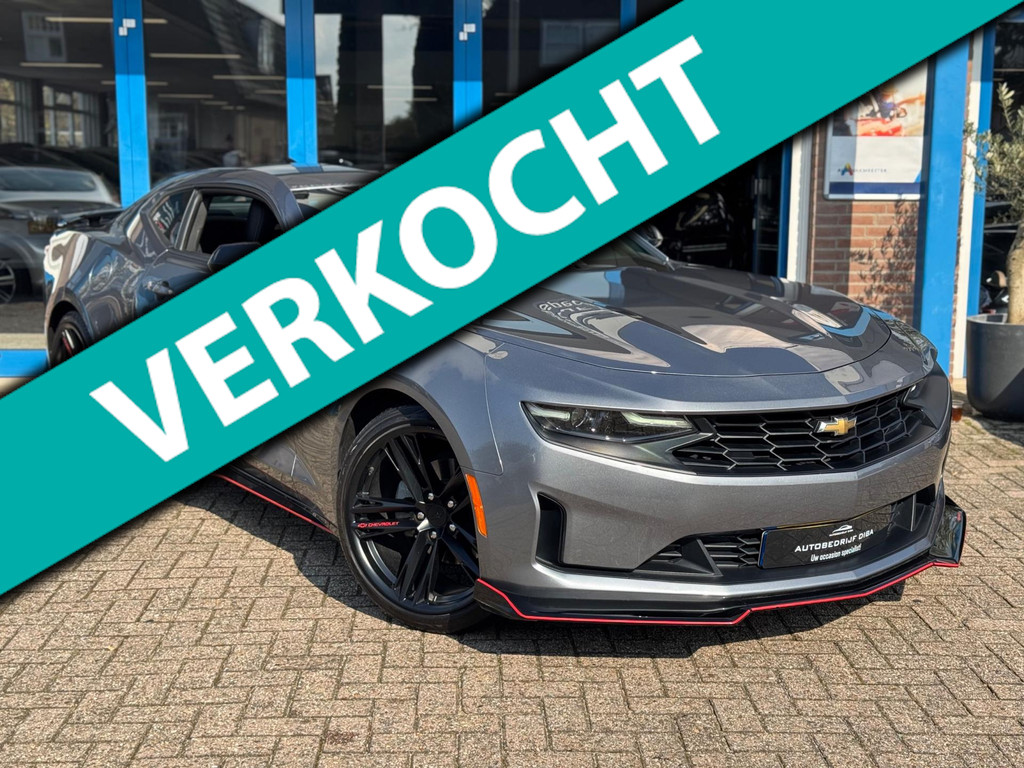 Chevrolet Camaro USA 2.0 Turbo 2020 Grijs AUT LEDER APK NAP! 43555784-0.jpg | Autobedrijf Diba