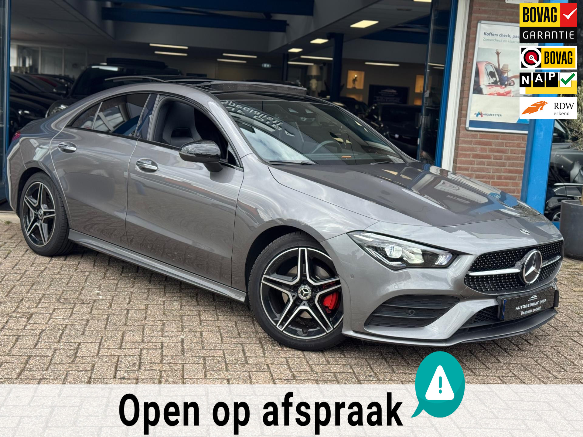 Mercedes-Benz CLA 180 d AMG 2019 AUT NAVI PANO Diesel 44708929-0.jpg | Autobedrijf Diba
