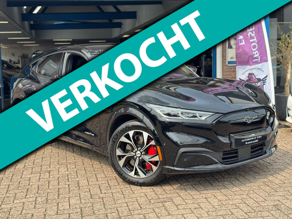 Ford Mustang Mach-E AWD 75 kWh 2021NAVI B&O NAP BTW 1e Eig! 45414396-0.jpg | Autobedrijf Diba