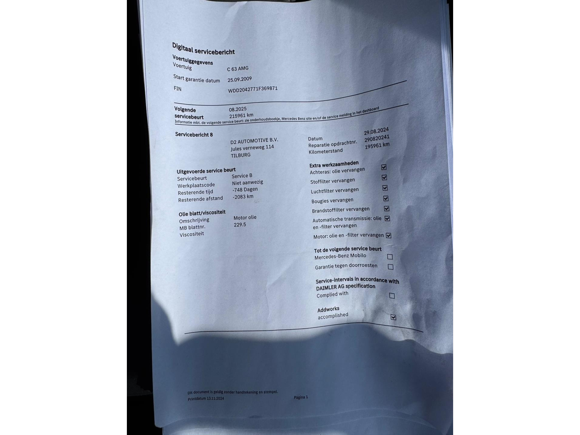 Mercedes-Benz C-Klasse Estate AMG 63 2009 ZWART Youngtimer! 47974954-67.jpg | Autobedrijf Diba