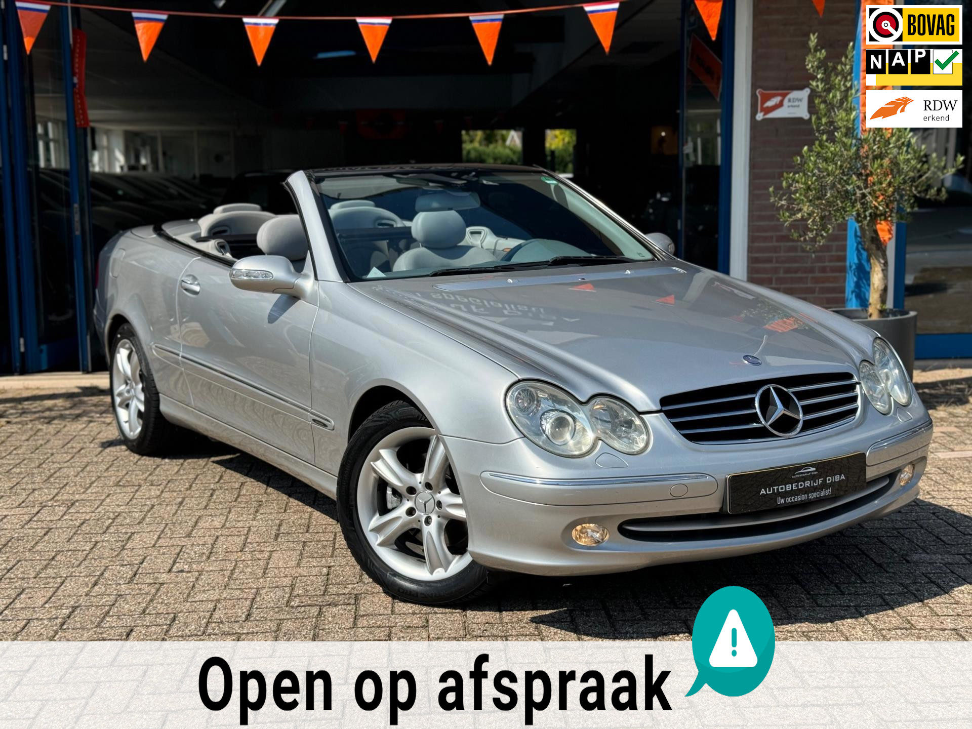 Mercedes-Benz CLK Cabrio 240 Elegance 2004 AUT Keyles 47995373-0.jpg | Autobedrijf Diba