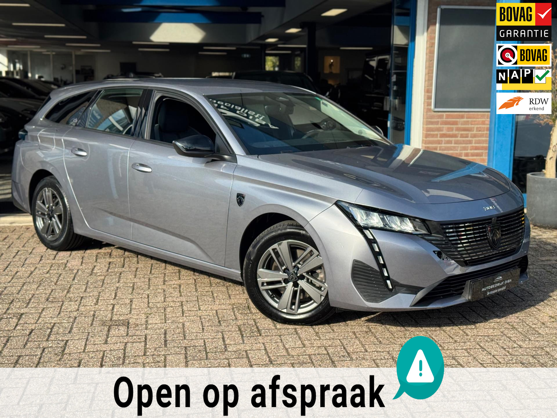 Peugeot 308 SW 1.2 PureTech Active Pack Busines 2023 AUT BTW 48106287-0.jpg | Autobedrijf Diba