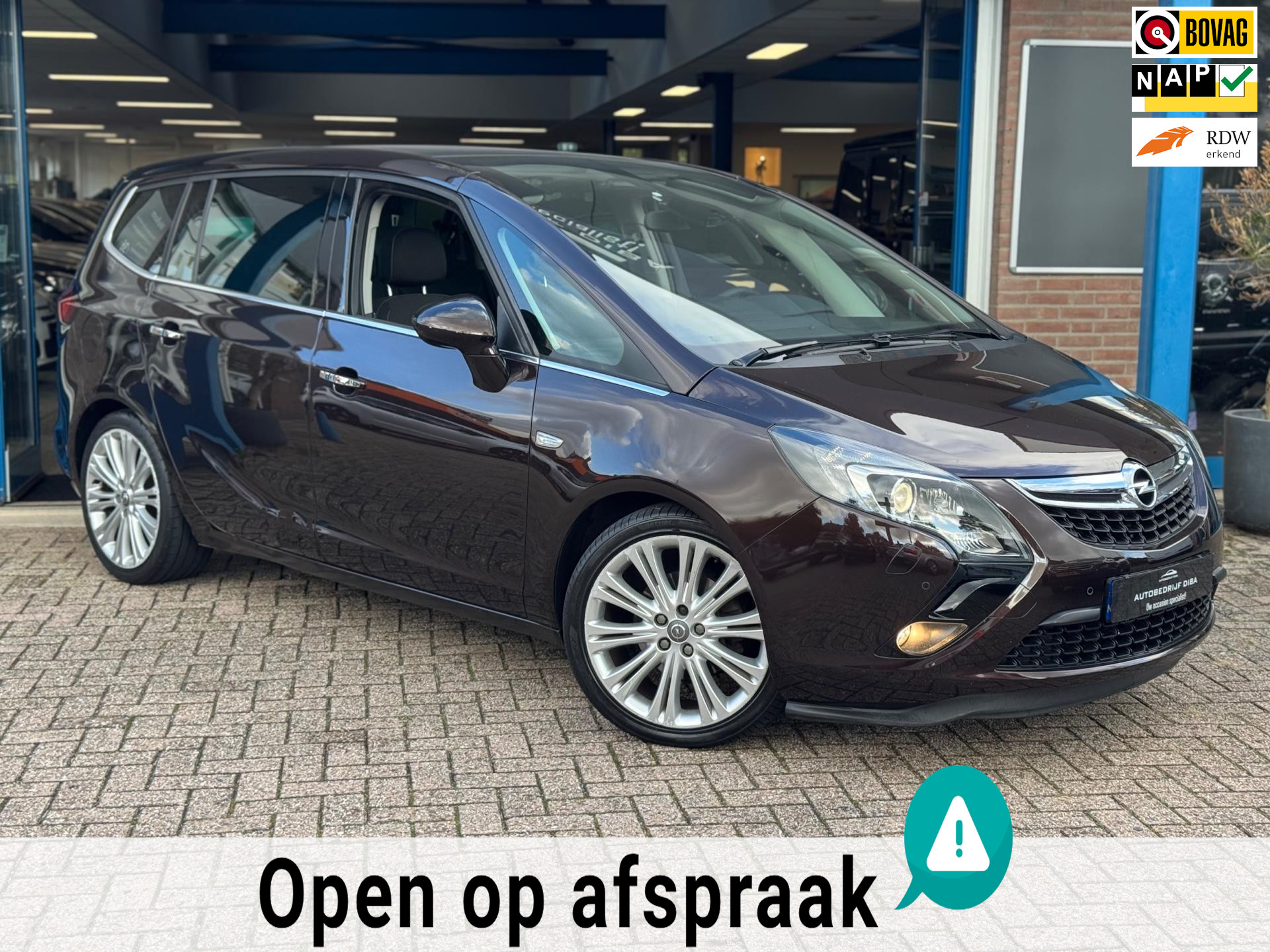 Opel Zafira Tourer 1.4 Cosmo 2012 NAVI CLIMA LM APK NAP! 48335367-0.jpg | Autobedrijf Diba