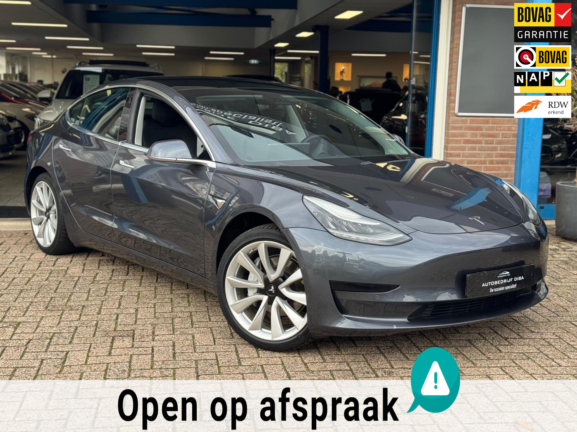 Tesla Model 3 Standard RWD Plus 60 kWh 2019 NAP BTW 1e Eig! 48629394-0.jpg | Autobedrijf Diba
