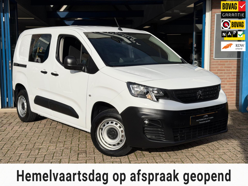 Peugeot Partner 1.2 PureTech Premium 2022 WIT NAVI AIRCO BTW 49041042-0.jpg | Autobedrijf Diba