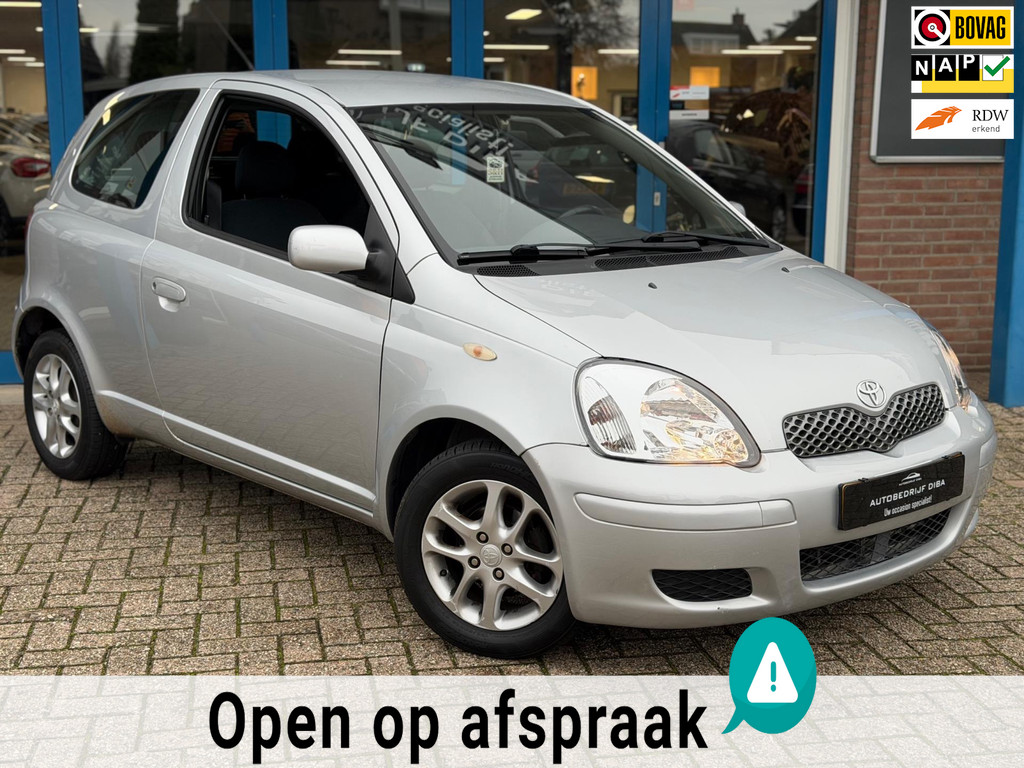 Toyota Yaris 1.3 VVT-i Sol 2003 Grijs AUT AIRCO NAP NAP 50050612-0.jpg | Autobedrijf Diba