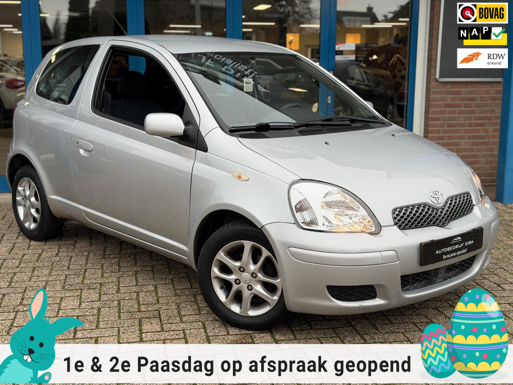 Toyota Yaris 1.3 VVT-i Sol 2003 Grijs AUT AIRCO NAP NAP 50050612-0.jpg | Autobedrijf Diba