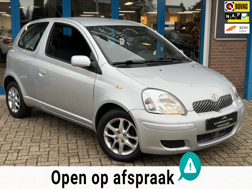Toyota Yaris 1.3 VVT-i Sol 2003 Grijs AUT AIRCO NAP NAP 50050612-0.jpg | Autobedrijf Diba