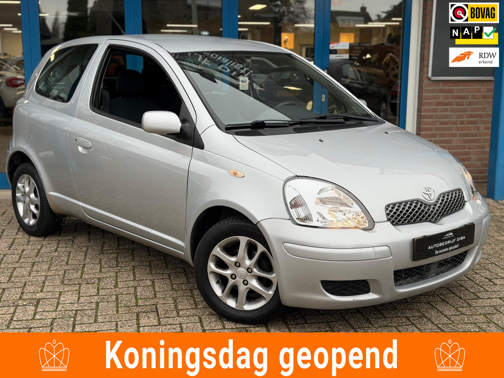 Toyota Yaris 1.3 VVT-i Sol 2003 Grijs AUT AIRCO NAP NAP 50050612-0.jpg | Autobedrijf Diba