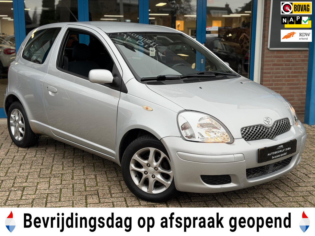 Toyota Yaris 1.3 VVT-i Sol 2003 Grijs AUT AIRCO NAP NAP 50050612-0.jpg | Autobedrijf Diba