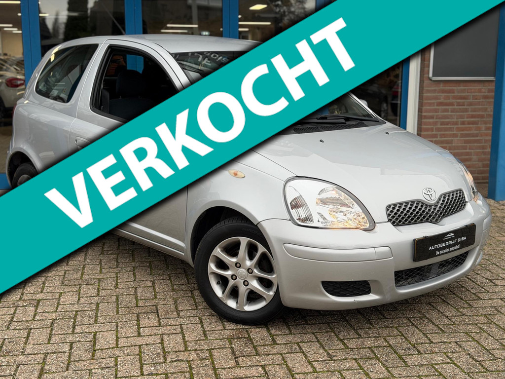 Toyota Yaris 1.3 VVT-i Sol 2003 Grijs AUT AIRCO NAP NAP 50050612-0.jpg | Autobedrijf Diba