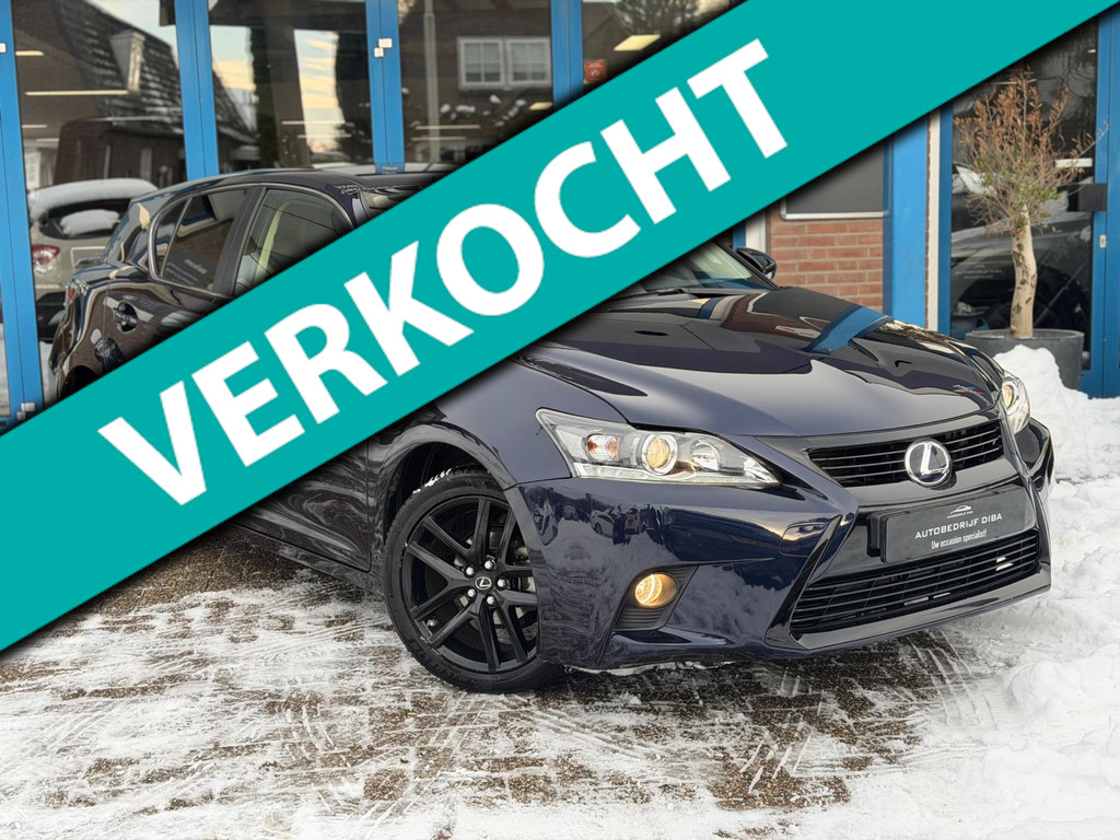 Lexus CT 200h Sport Edition 2016 NAVI LM APK NAP 50500746-0.jpg | Autobedrijf Diba