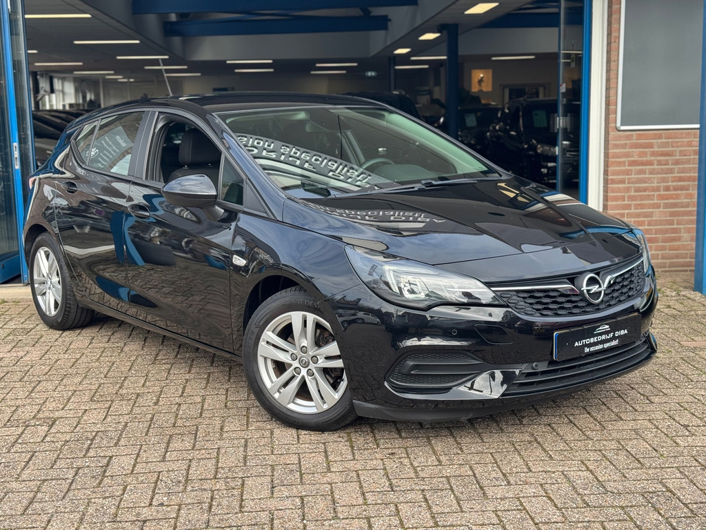 Opel Astra 1.2 Blitz Edition 2021 ZWART NAVI AIRCO LM NAP! 52243373-0.jpg | Autobedrijf Diba