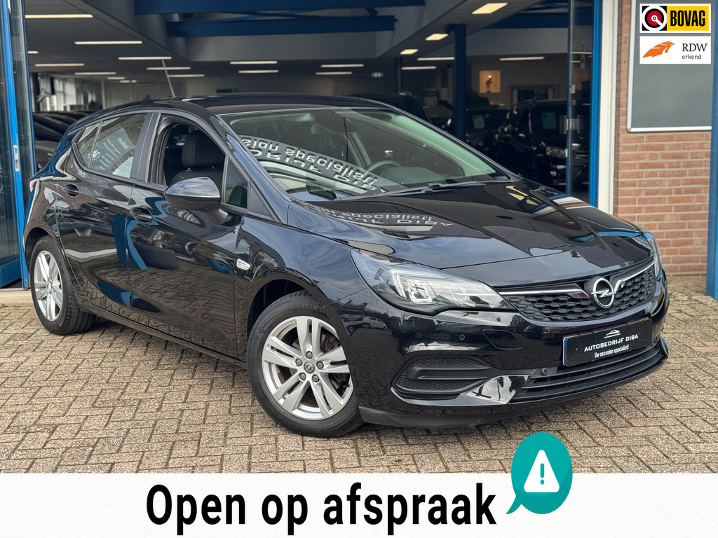 Opel Astra 1.2 Blitz Edition 2021 ZWART NAVI AIRCO LM NAP! 52243373-0.jpg | Autobedrijf Diba