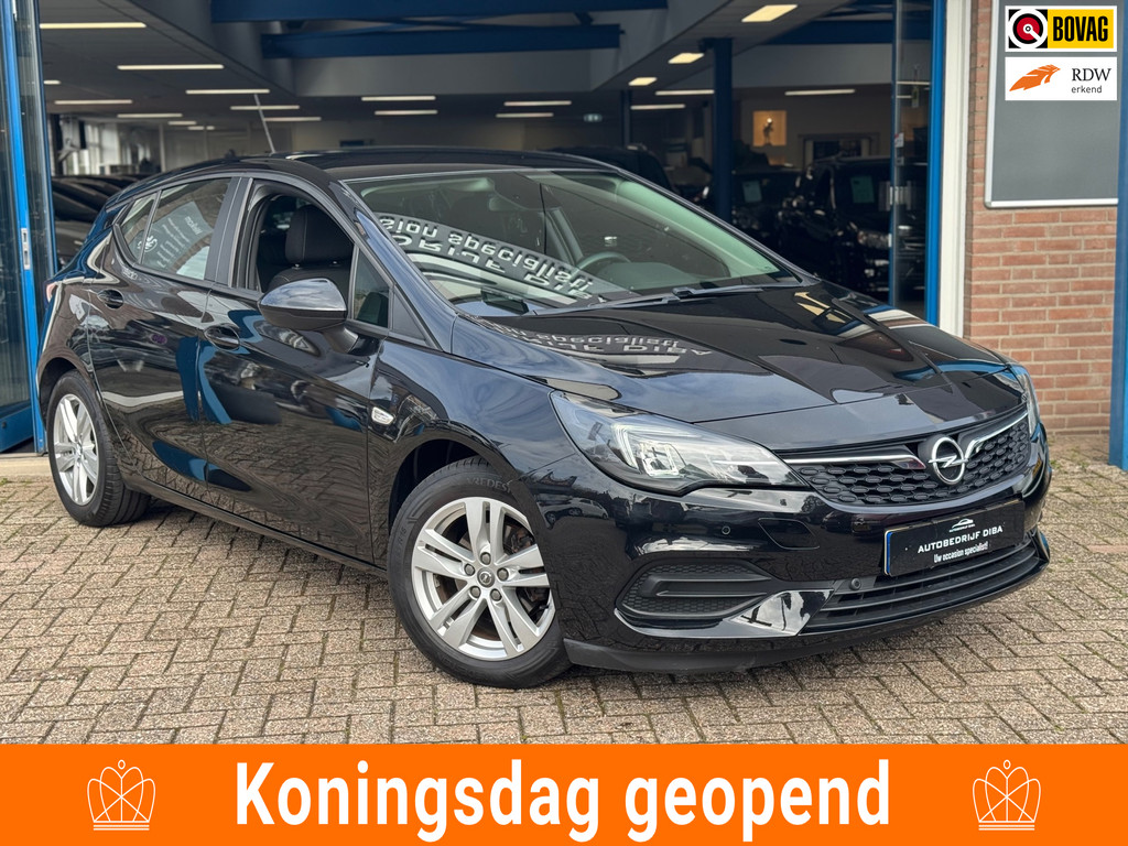 Opel Astra 1.2 Blitz Edition 2021 ZWART NAVI AIRCO LM NAP! 52243373-0.jpg | Autobedrijf Diba