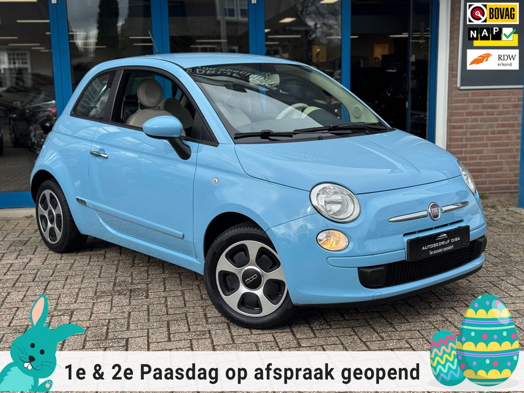 Fiat 500 1.2 Pop Automaat Blauw AIRCO APK NAP 1e Eig! 52569923-0.jpg | Autobedrijf Diba