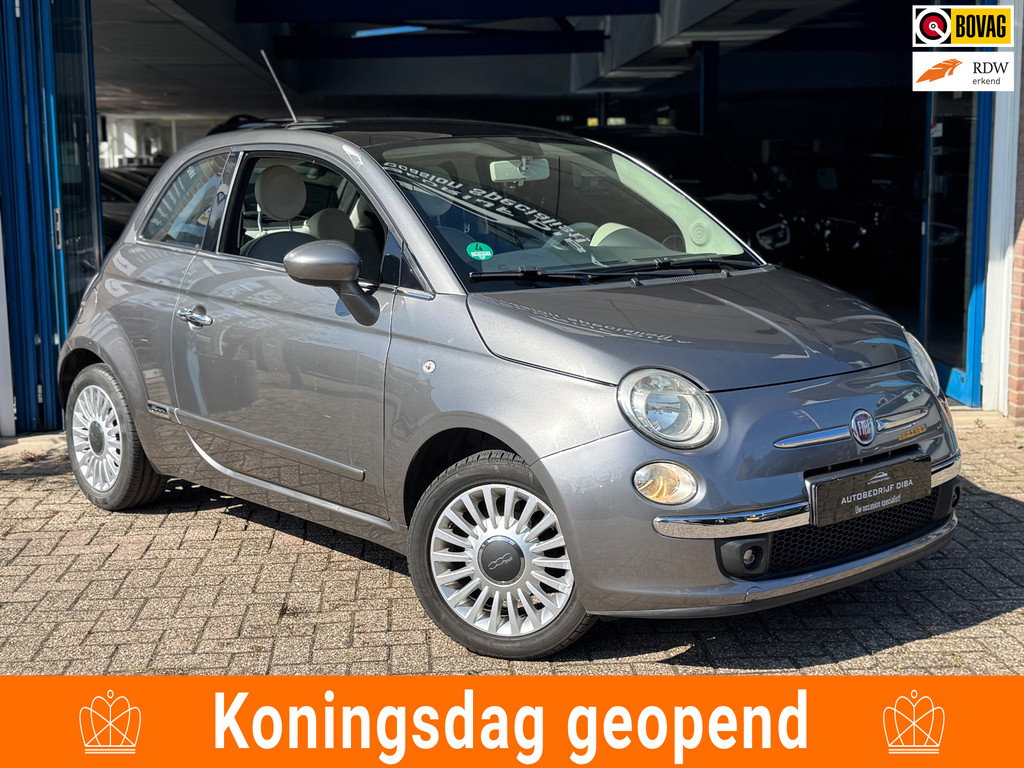 Fiat 500 1.2 Lounge 2011 GRIJS AIRCO CARPLAY APK NAP! 53072072-0.jpg | Autobedrijf Diba