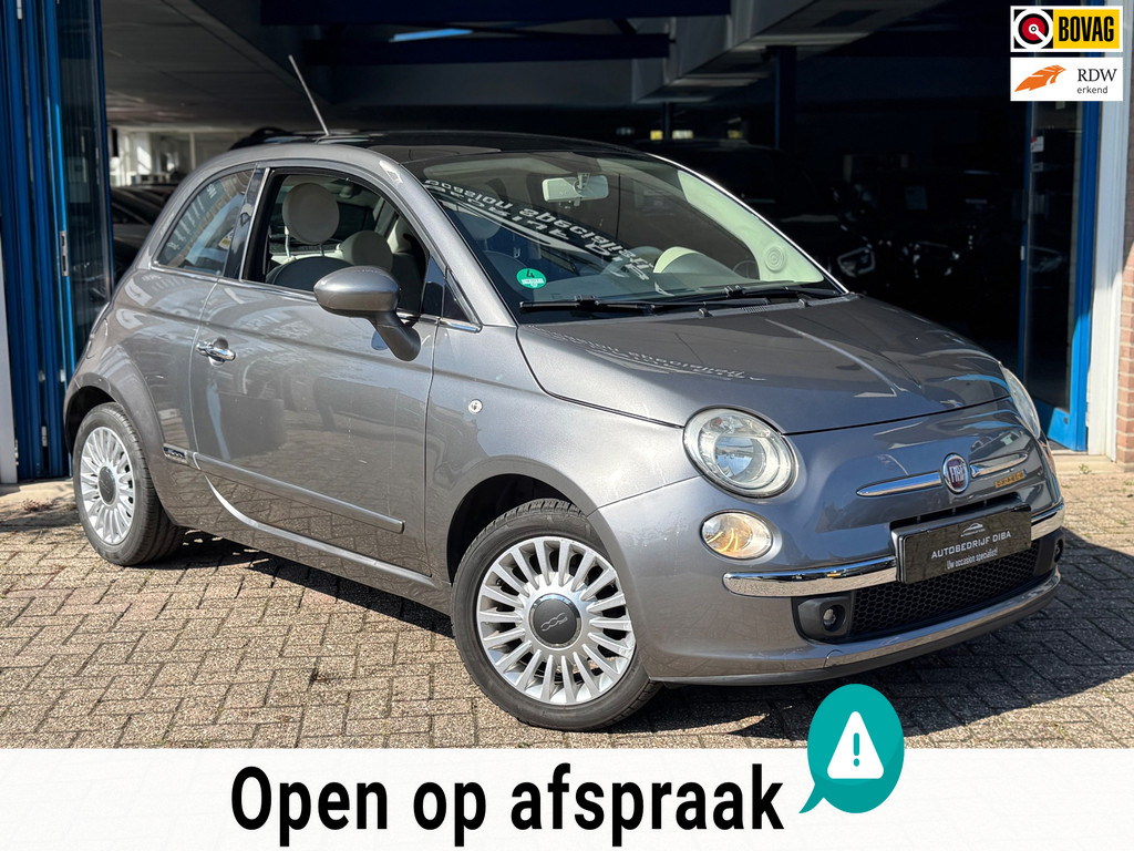 Fiat 500 1.2 Lounge 2011 GRIJS AIRCO CARPLAY APK NAP! 53072072-0.jpg | Autobedrijf Diba