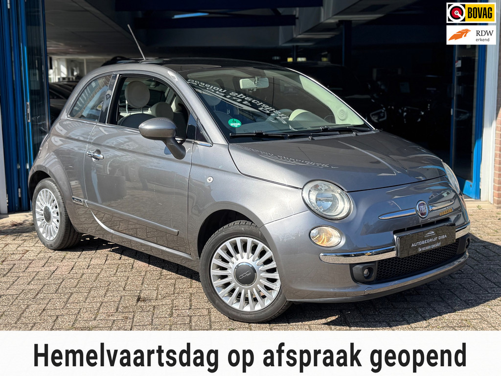 Fiat 500 1.2 Lounge 2011 GRIJS AIRCO CARPLAY APK NAP! 53072072-0.jpg | Autobedrijf Diba