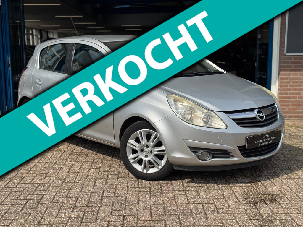 Opel Corsa 1.4-16V Cosmo 5drs 2008 GRIJS AIRCO CRUISE NAP! 55647672-0.jpg | Autobedrijf Diba
