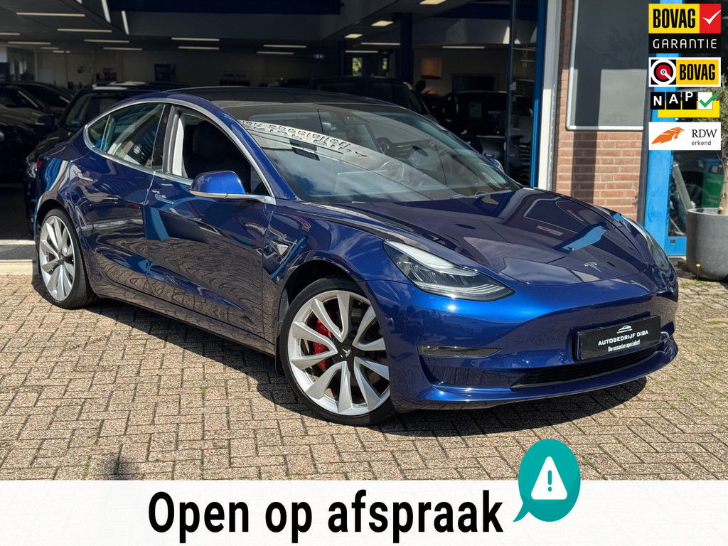 Tesla Model 3 Performance AWD 75 kWh 2019 AUT NAVI BTW NAP! 56493595-0.jpg | Autobedrijf Diba