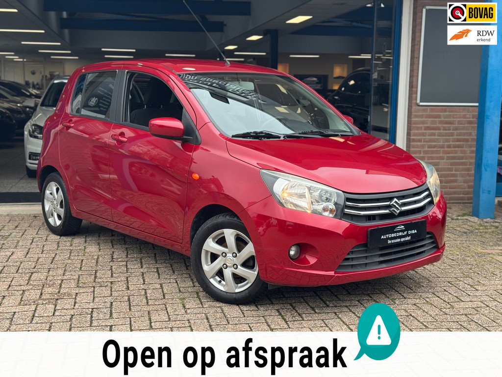 Suzuki Celerio 1.0 Exclusive 2016 Rood AIRCO APK NAP 56727721-0.jpg | Autobedrijf Diba