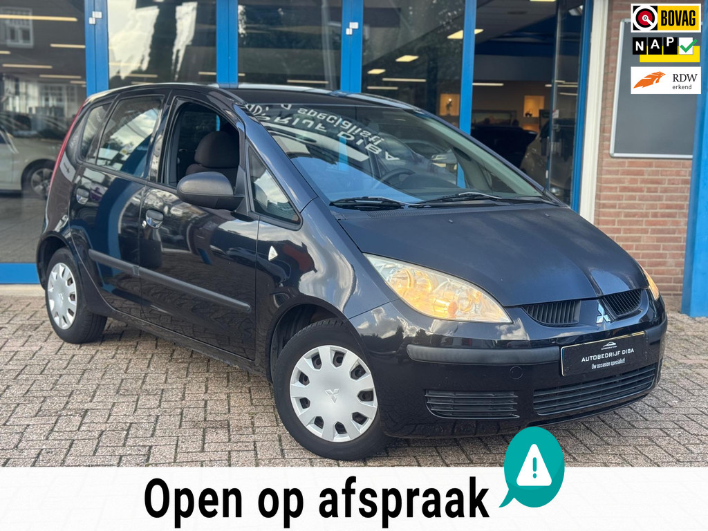 Mitsubishi Colt 1.3 Incharge 2008 5drs Zwart AIRCO APK NAP! 57594299-0.jpg | Autobedrijf Diba
